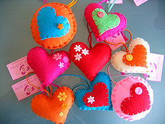 Christmas crafts - hearts01
