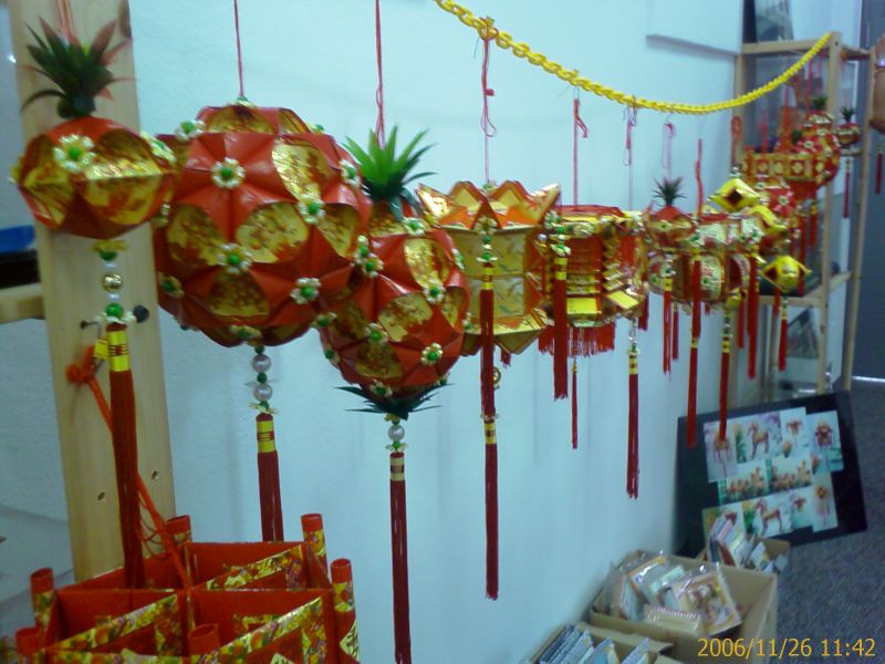Finished Hong Bao Lanterns