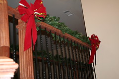 garland with bows