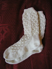 Snowflake socks