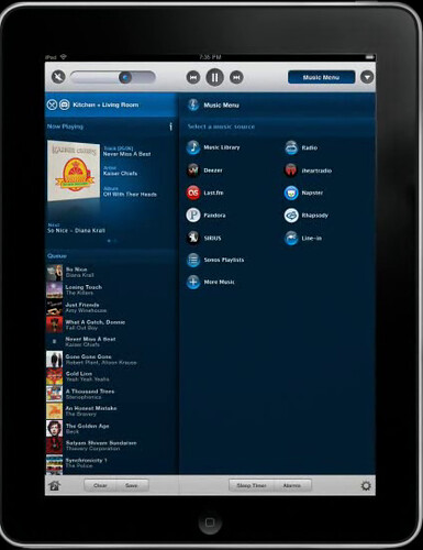 Prestigefyldte Saml op Adelaide GeekTonic: Sonos Music Server Getting iPad Controller App