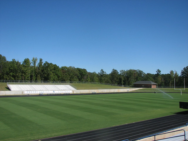 college football field dimensions. Bailey Field, Presbyterian