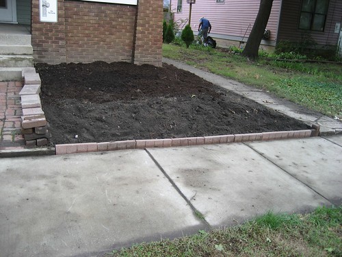 south flower bed