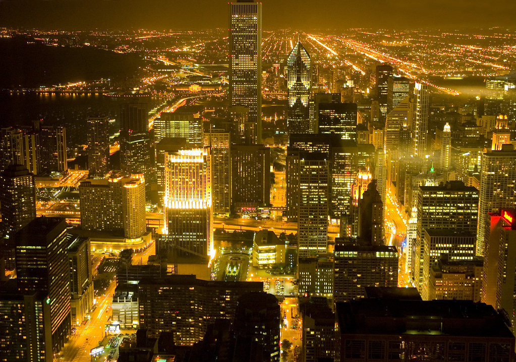 chicago skyline wallpaper widescreen. Chicago Skyline Wallpaper