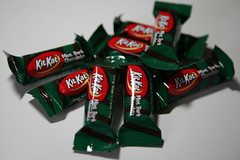 Mint Dark Chocolate KitKat Minis