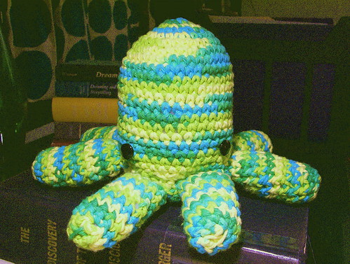 Crocheted cephalopod!