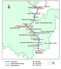 Map of trek