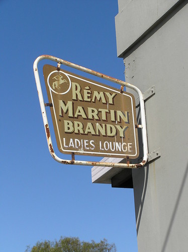 Bristol Hotel, Williamstown - Ladies Lounge Sign