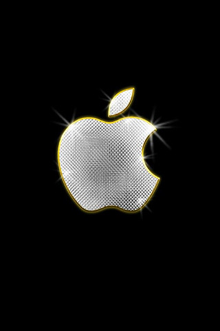 cool ipod wallpapers. iPhone Wallpapers: Apple bling