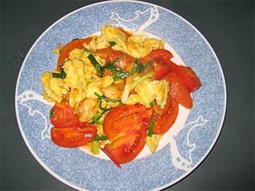 Tomato Egg (& prawns)