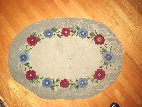 flower rug