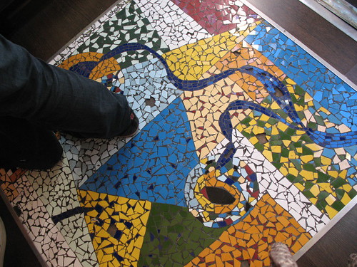 barcelona mosaic floor. November 13, 2006 in ceramic tile, modern mosaics, 