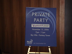 Yahoo Party at Pubcon