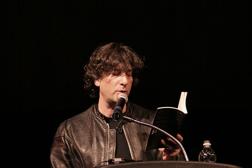Neil Gaiman at SJSU by mhuang