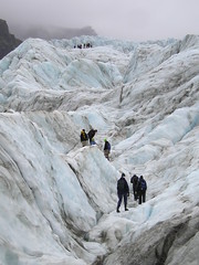 Route up Glacier