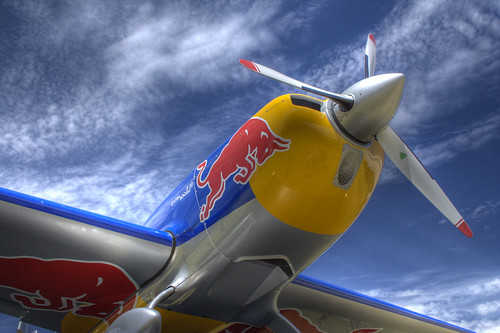 Aerobatic Red Bull (HDR)