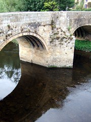 Bridge over River Coquet at Felton, Northumbria
