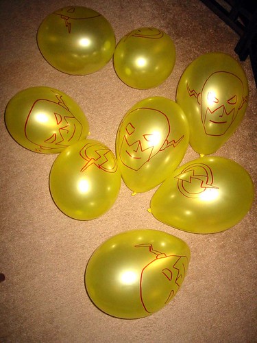 Flash Birthday Balloons