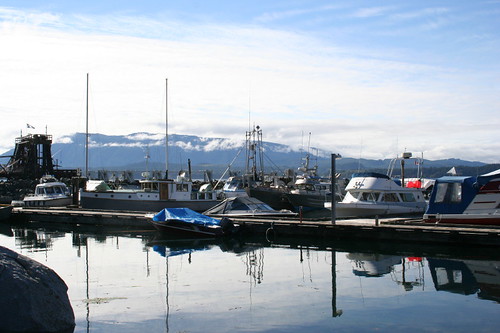 Alert Bay fishing docks