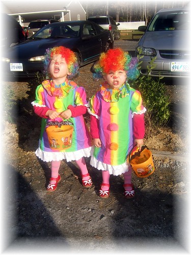 wild clowns on patrol.