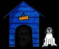 halloween doghouse