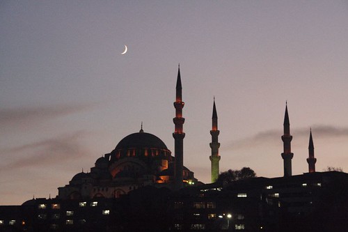 Mosque with Moon