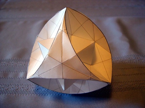 Stellated Curved Tetrahedron on Flickr