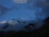 Wolken am Franz Josef Gletscher