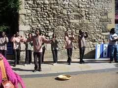 Musique de rue à Oxford