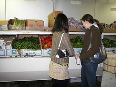 On the market tour, produce room, Kang Farms (now MS 3000 Food Service)