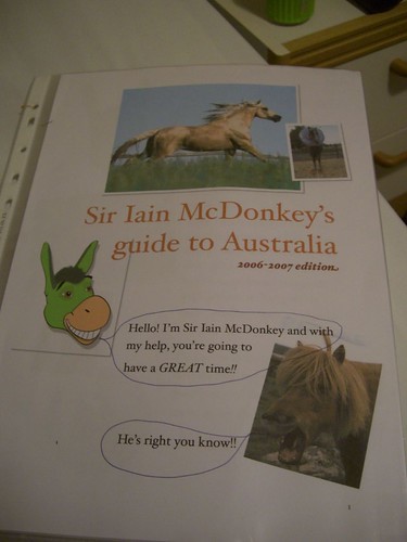 Sir Iain McDonkey's Guide To Australia