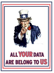 All YOUR data are belong to US