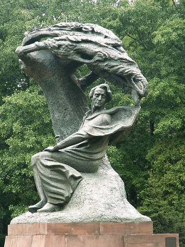 Warszawa - Łazienki Królewskie - Chopin Monument