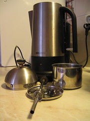 Coffee maker, all washed up