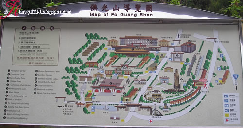 Fo Guang Shan Map