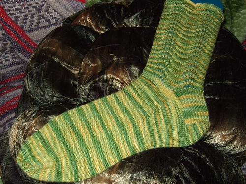 BBF Feather and Fan Sock