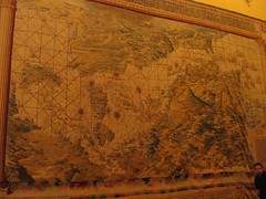5458f Map tapestry