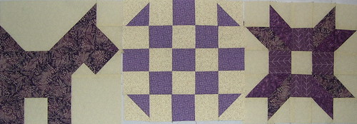 purple sampler blocks