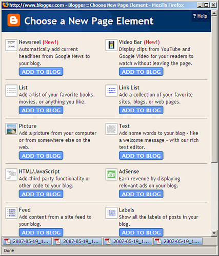 page element