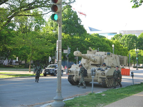 Tanks and Fighter Jets on the Mall