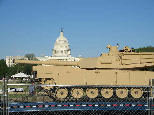 Tanks and Fighter Jets on the Mall