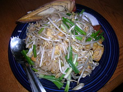 Phad Thai - finished dish