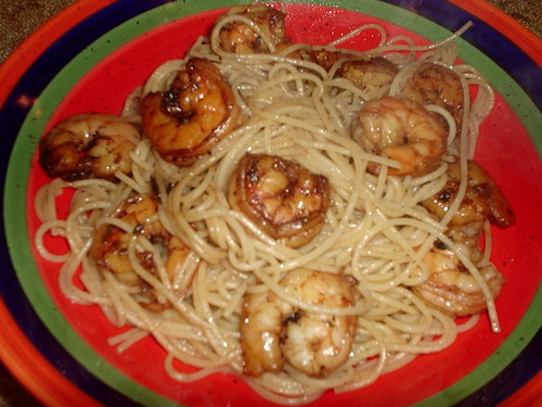 Creole Shrimp And Pasta Meuniere