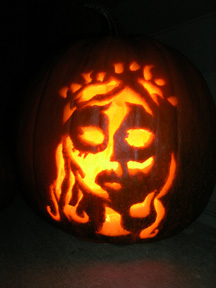 My Corpse Bride Pumpkin - 2006