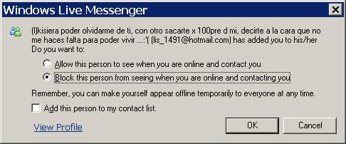 Windows Live Messenger - I don't think so