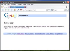 Gmail DOWN