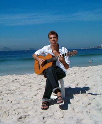 Fonseca op het strand