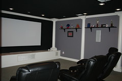 theatre room after
