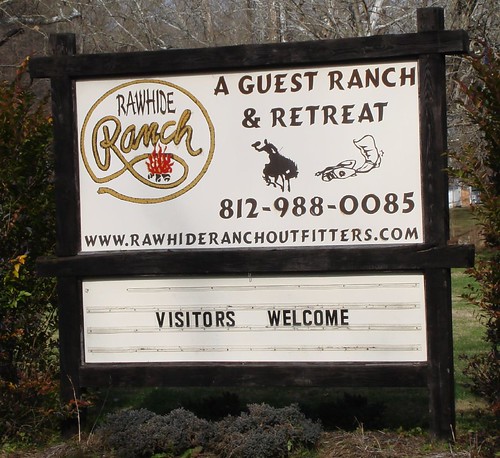 Rawhide Ranch Sign