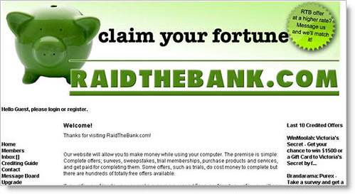 Raid The Bank (by Dosh Dosh)